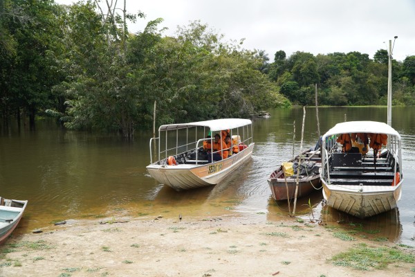 (CHEGADA) TRAVESSIA DO PORTO DO PAÇOCA (NÚCLEO PUPUNHA) ATÉ O NÚCLEO NEVES OU SILVA LOPES E ARAÚJO